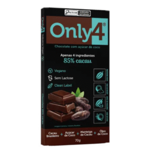 Barra de Chocolate 85% Cacau Only4